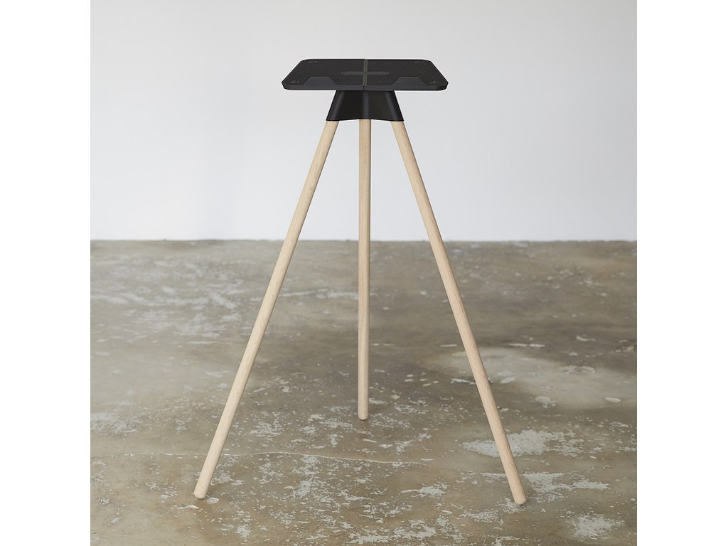 Computer Stand   Med Holder Til Smartphone   Naturlig Eg fra Tons