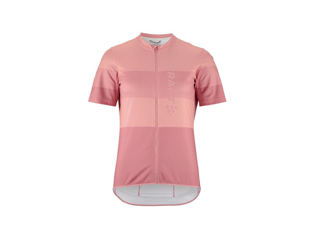 Endur Logo Jersey   Cykeltrøje   Korte ærmer   Dame  Wild Rose Peony   Xl fra Craft