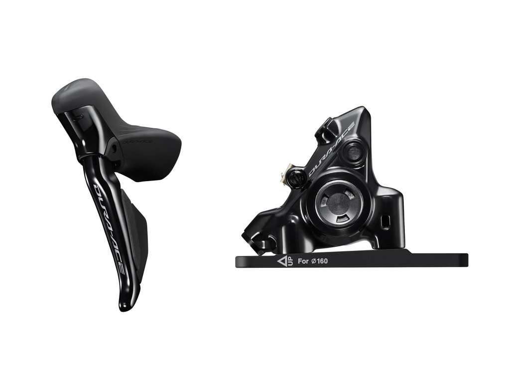 Dura Ace R9270 Di2   Skifte  Og Bremsegreb Venstre   Hydraulisk Kaliber Og Olieslange fra Shimano