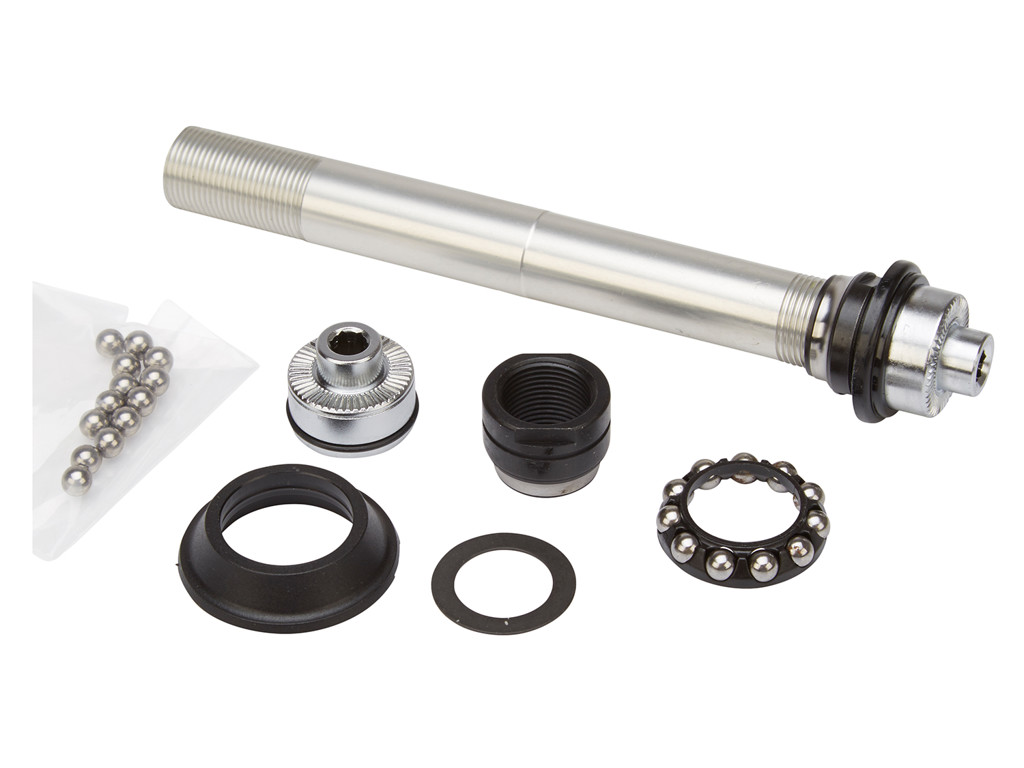 Xt   Akselsæt Til Bagnav   Quick Release Model Med135mm Lang Aksel   M770 fra Shimano