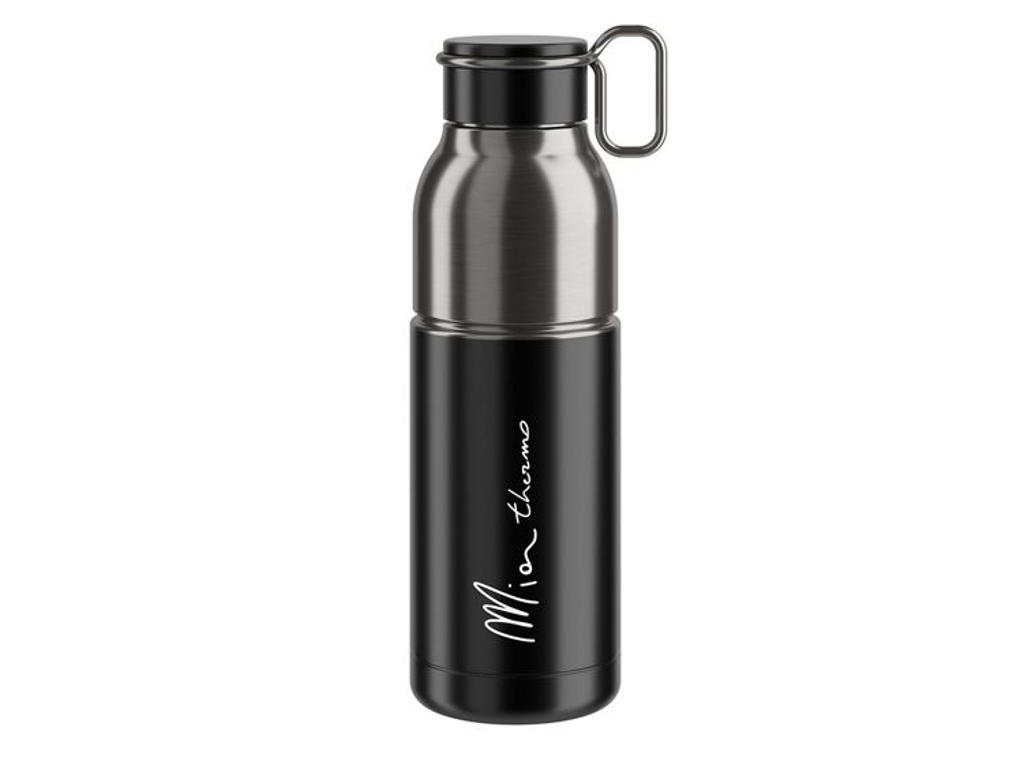Mia   Thermoflaske   500ml   Rustfrit Stål   Sort Sølv fra Elite