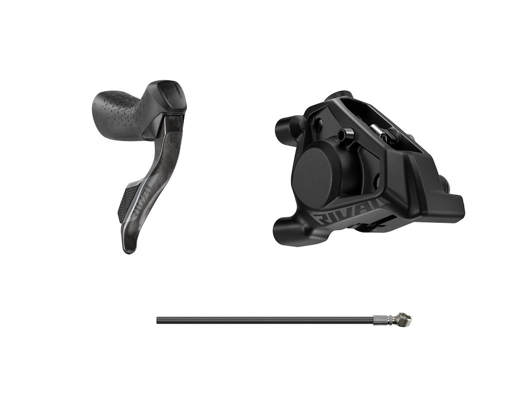 Rival Axs E1 Skifte  Og Bremsegreb Højre Med Hydraulisk Kaliber Og 1800mm Olieslange fra Sram