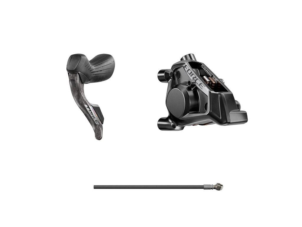 Force Axs E1 Skifte  Og Bremsegreb Højre Med Hydraulisk Kaliber Og 1800mm Olieslange fra Sram