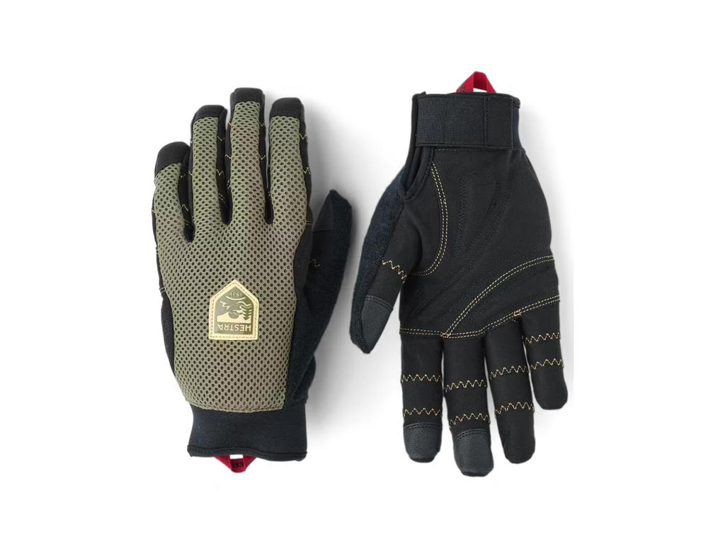 Ergo Grip Enduro   Cykelhandsker   Oliven   Str. 9 fra Hestra