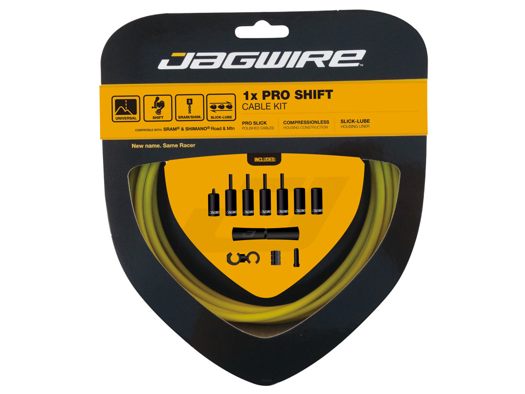 Pro Shift   1x Gearkabel Sæt   Road Mtb   Gul fra Jagwire