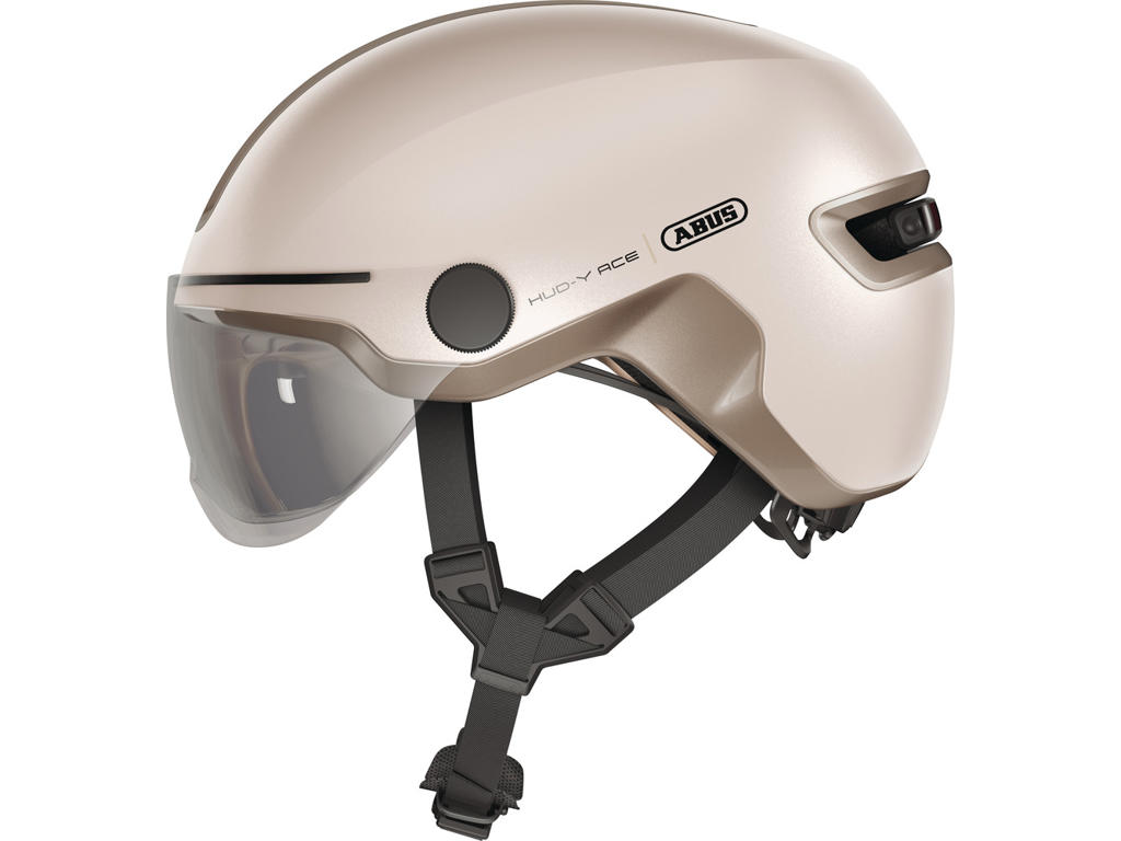 Hud Y Ace   Cykelhjelm   Str. 57 61 Cm   Champagne Gold fra Abus