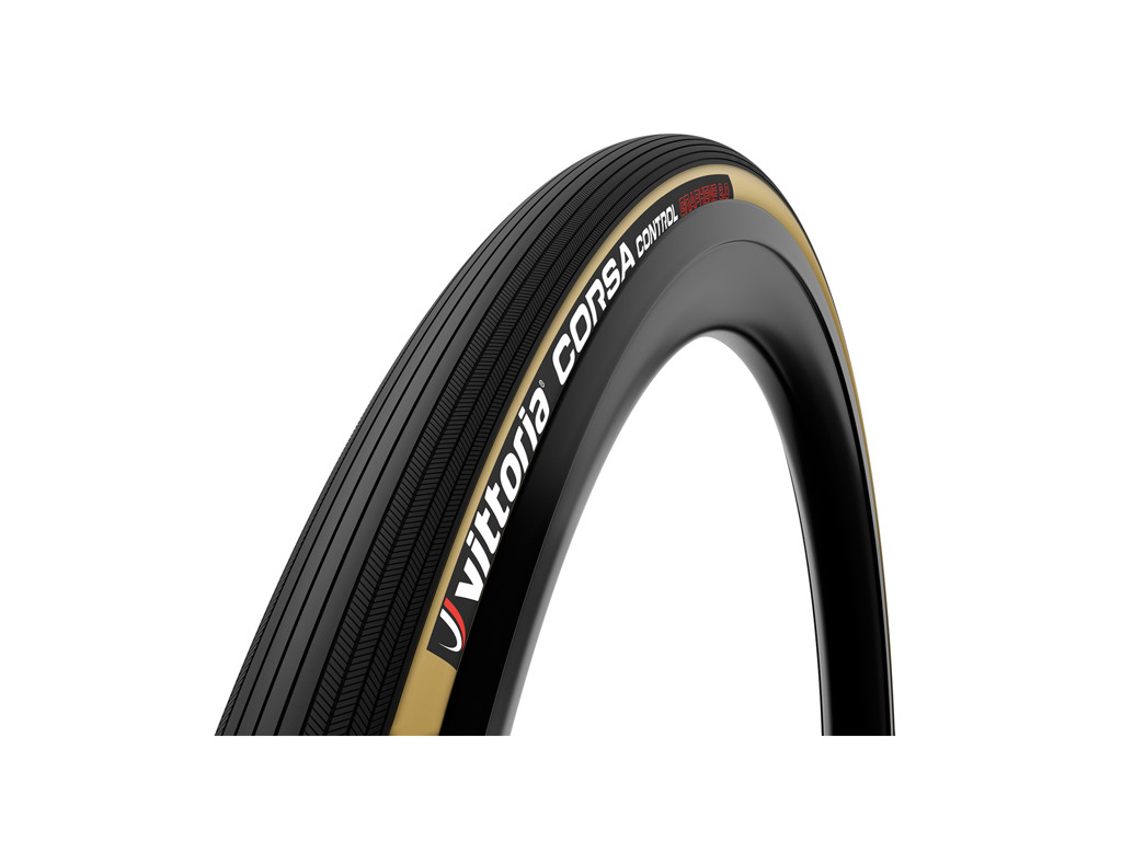 Corsa Control G2   Road Tubular   28" 30c   Brun Sort fra Vittoria