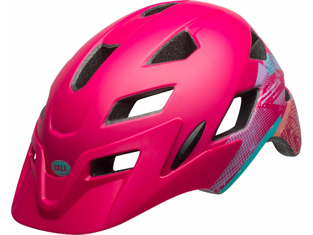 Bell Sidetrack Barn   Cykelhjelm   Str. 47 54 Cm   Mat Berry Gnarly fra Bell Helmets