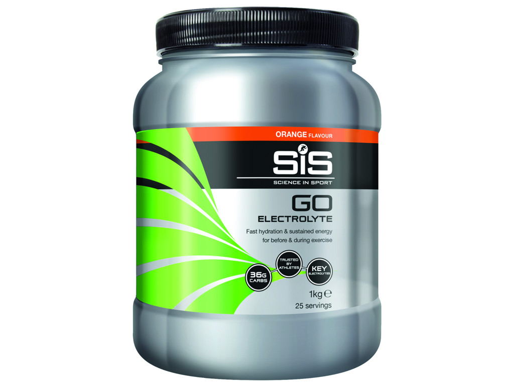 Sis Go Elektrolytter   Elektrolytdrik   Appelsin   1,6 Kg fra Sis Science In Sport