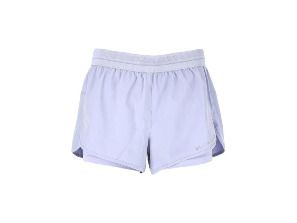 Run    Shorts   Letvægt   2 I 1   Dame   Sweet Lavender    Str. 42 fra Elite Lab