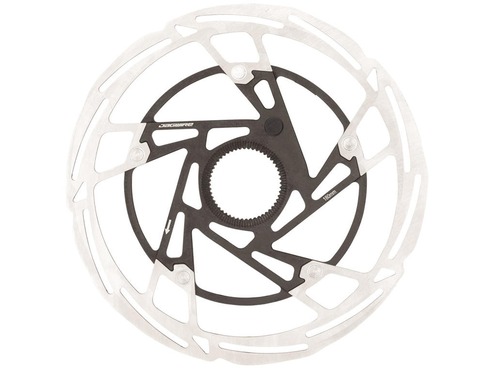 Pro Lr2 Rotor Bremseskive   180 Mm   Center Lock   Aluminium fra Jagwire