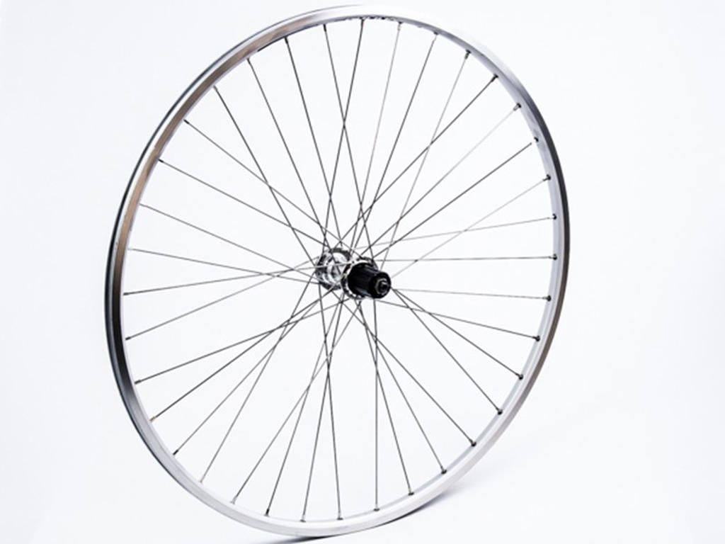 City Mtb Baghjul   700c    Qr Nav   8 9 10 Speed   Chrina Fælg   Sølv fra Connect