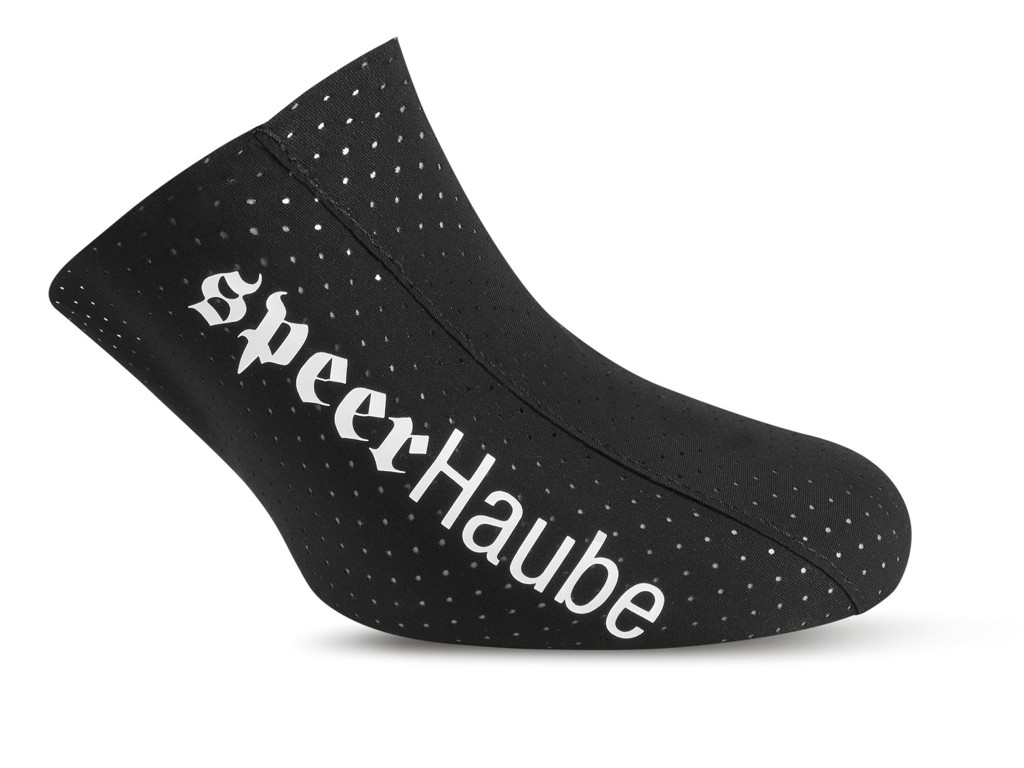 Speerhaube   Cykelstrømpe Cover   Sort   Str. 0 fra Assos