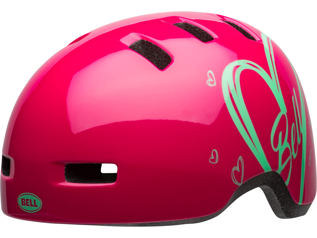Bell Lil Ripper   Cykelhjelm   Adore Glans Pink   Str. 45 52 Cm fra Bell Helmets