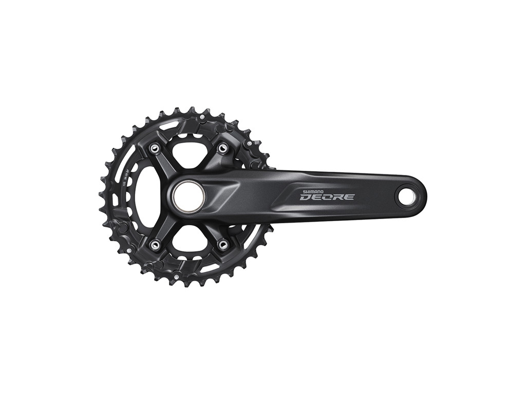 Deore   Kranksæt 2x10 Gear   26 36 Tands   175mm Pedalarme   M4100 2 fra Shimano