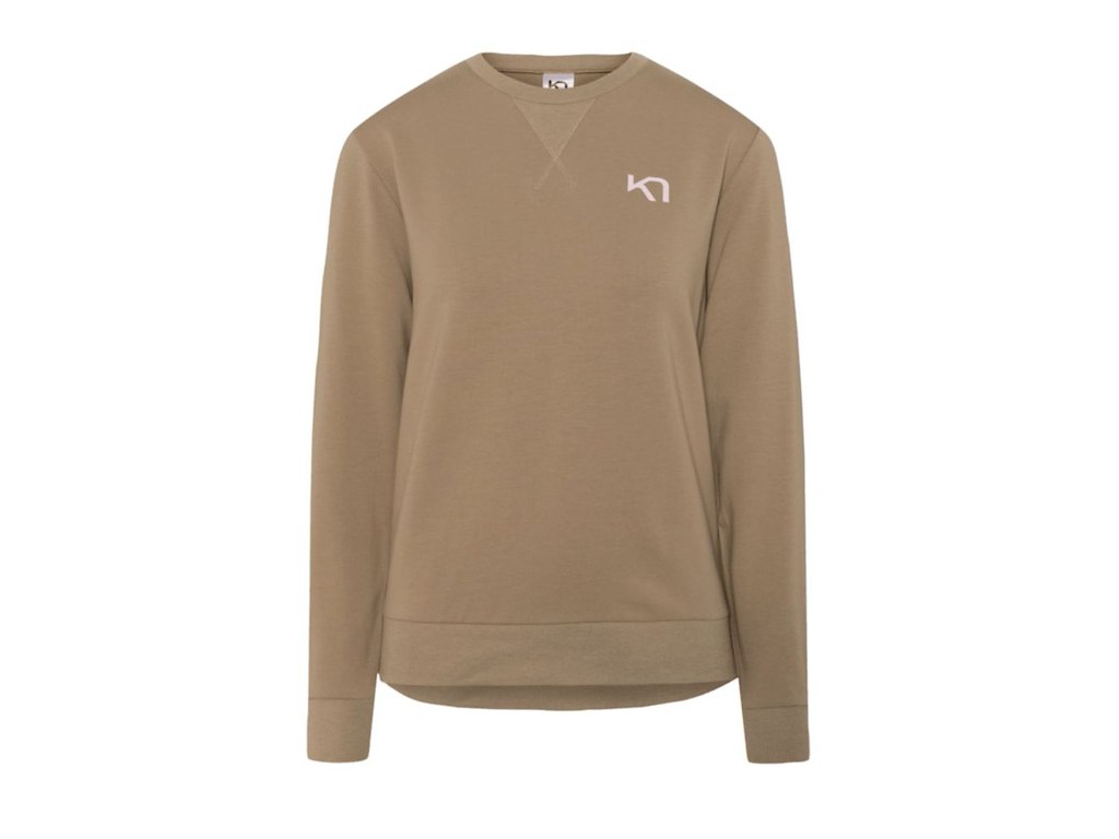 Kari Crew   Sweatshirt   Brun   Str. S fra Kari Traa