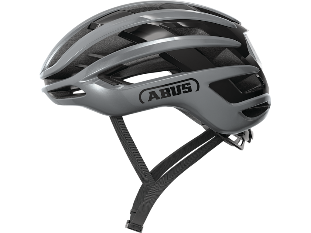 Airbreaker 2.0   Cykelhjelm   Graphite Silver   M fra Abus