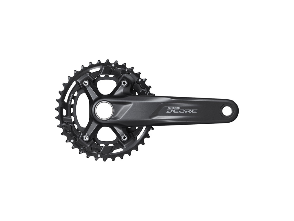 Deore   Kranksæt 2x11 Gear   26 36 Tands   175mm Pedalarme   M5100 2 fra Shimano
