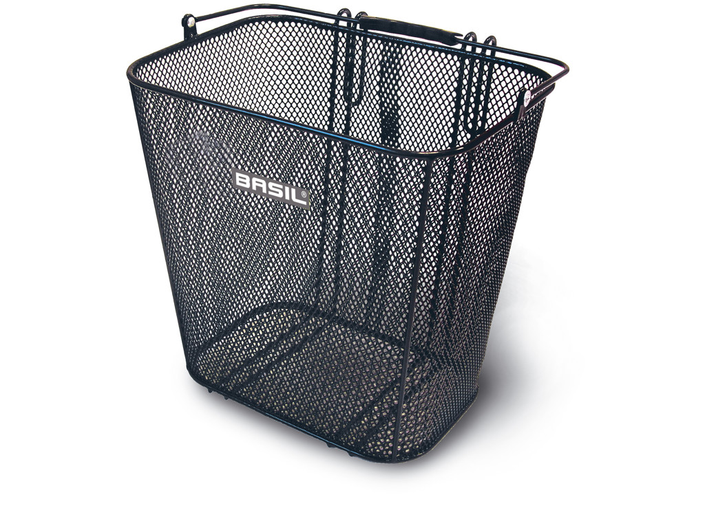 Cardiff   Cykelkurv Til Bag   Sort fra Basil