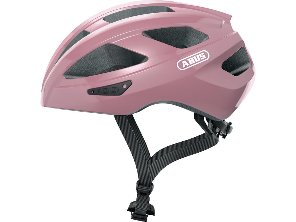 Macator   Cykelhjelm   Shiny Rose   Str. M fra Abus