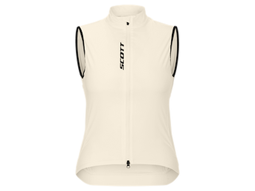 Pro Windbreaker Vest   Cykelvest   Dame   Hvid   Str. Xl fra Scott