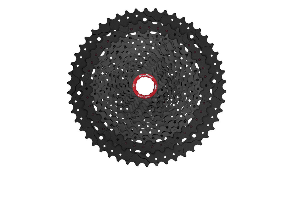 Csmz91x   Kassette 12 Gear   10 50 Tands   Mtb   Til Sram Xd   Sort fra Sunrace