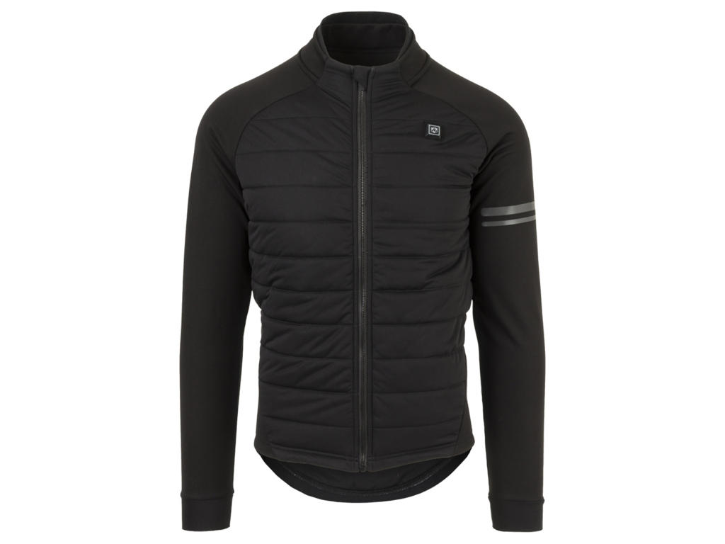 Deep Winter Heated Jacket   Cykeljakke Med Varmezoner   Sort   Str. S fra Agu