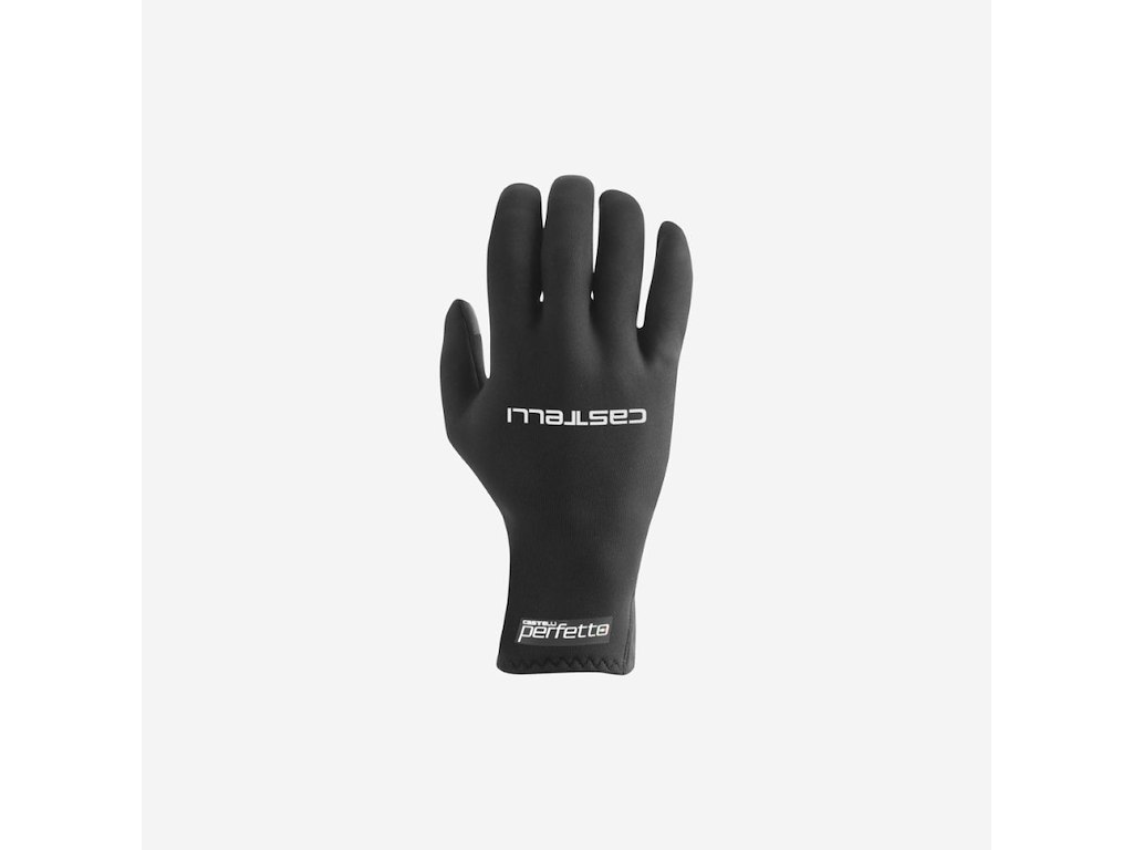 Perfetto Max Glove   Cykelhandsker   Sort   M fra Castelli