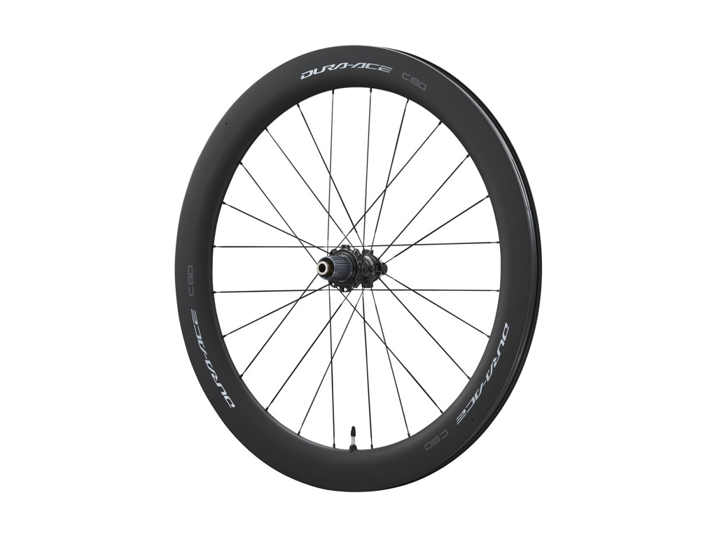 Dura Ace C60   Baghjul Carbon 700c   Tubeless   Disc   E Thru fra Shimano