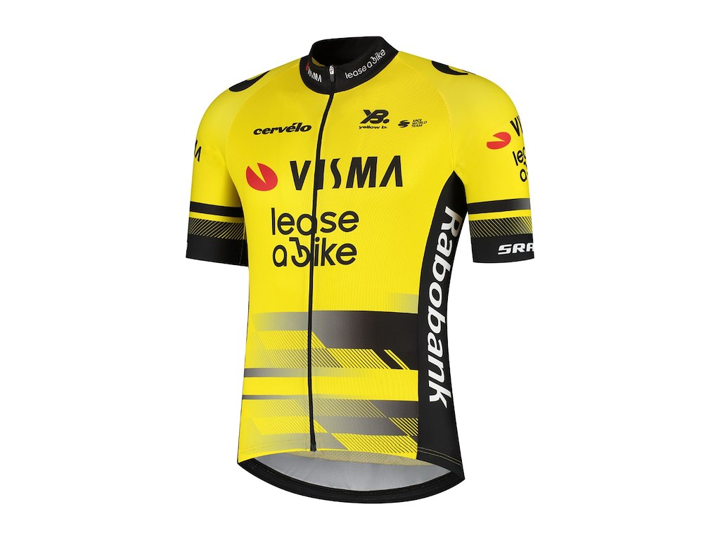 Team Visma Lease A Bike 2025 Replica Jersey Ii   Cykeltrøje   Korte ærmer   Herre   3xl fra Rapidgear