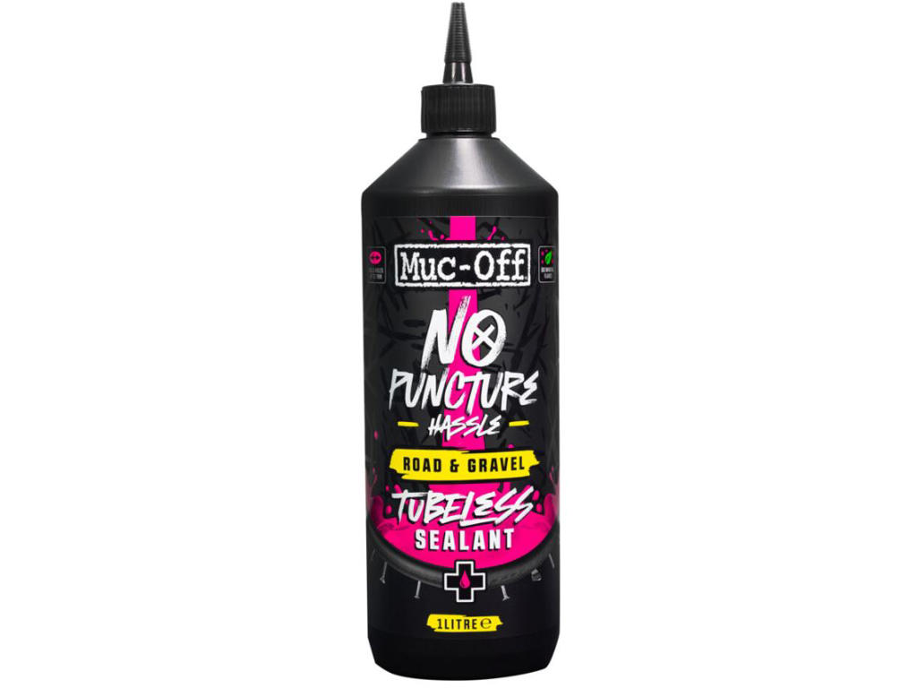 Muc Off No Puncture Hassle   Tubeless Væske Road & Gravel   1 Liter fra Muc-off