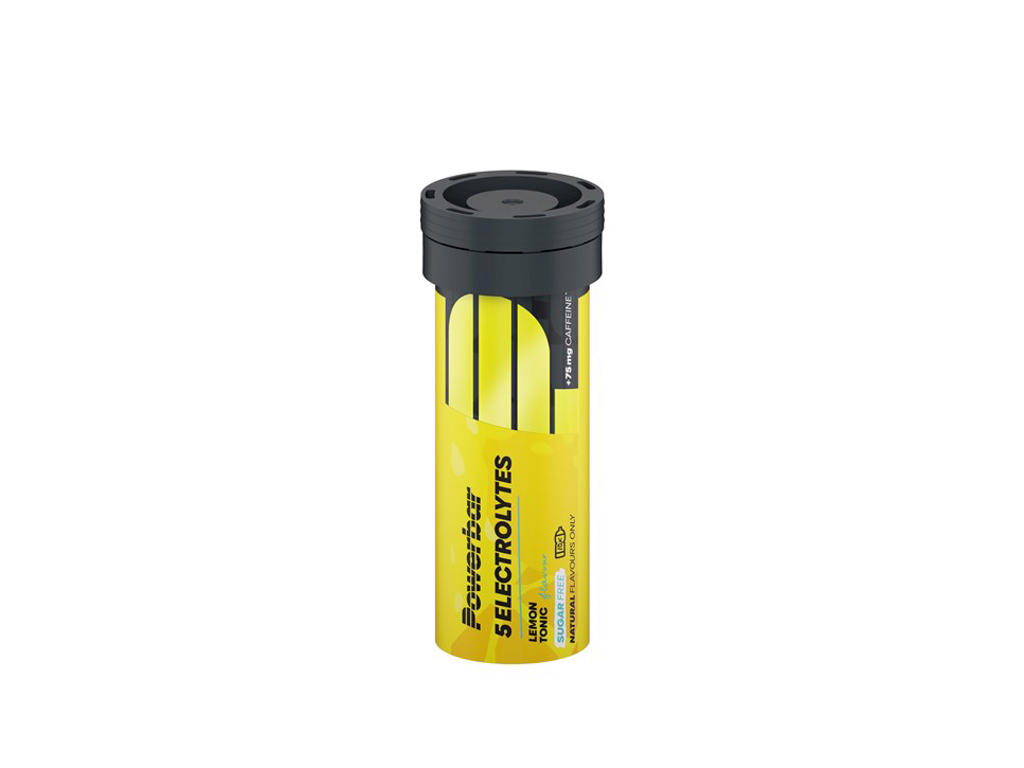 Elektrolytter Med Koffein   Lemon Tonic 1x10 Stk. fra Powerbar