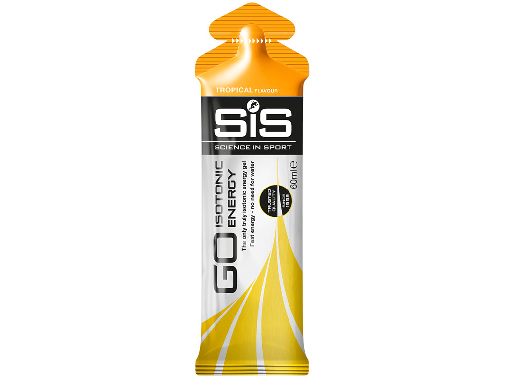 Sis Go   Isotonic Energy Gel   Tropical   60ml. fra Sis Science In Sport