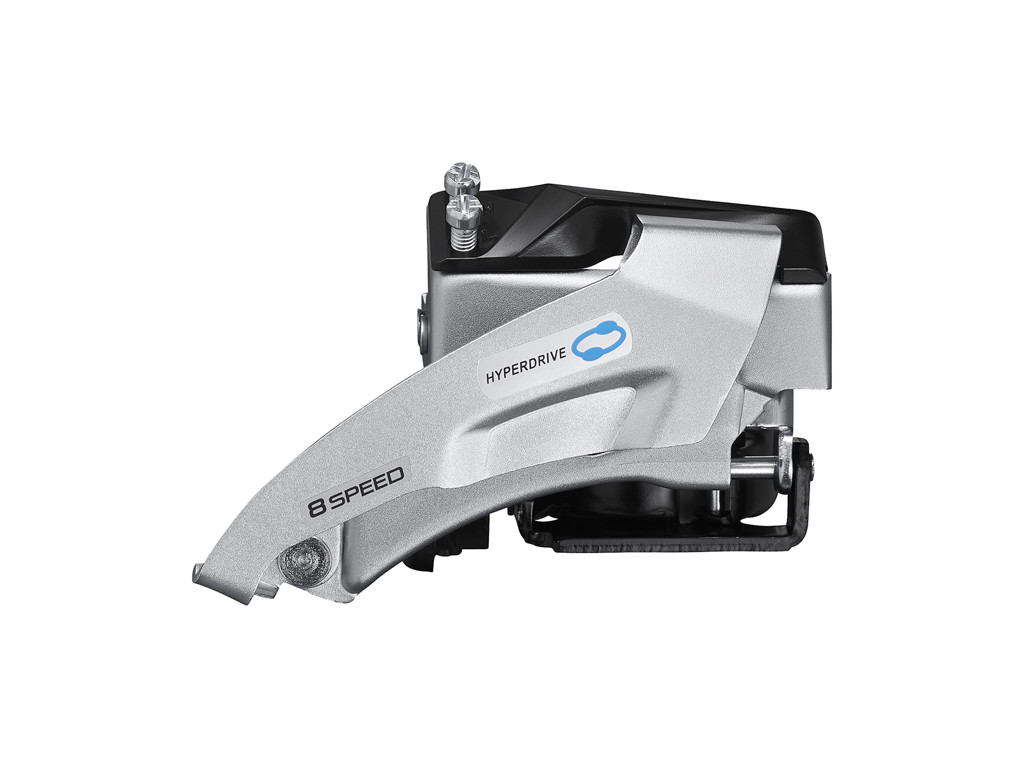 Altus   Forskifter Fd M315   2x7 8 Gear Mtb   Down Clamp Med Bånd   28,6 34,9mm fra Shimano