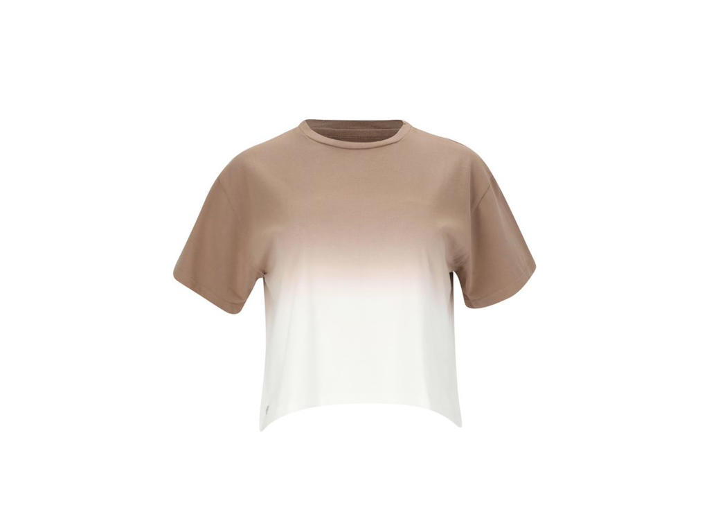 Cornas   T Shirt   Dame   Deep Taupe    Str. 38 fra Athlecia