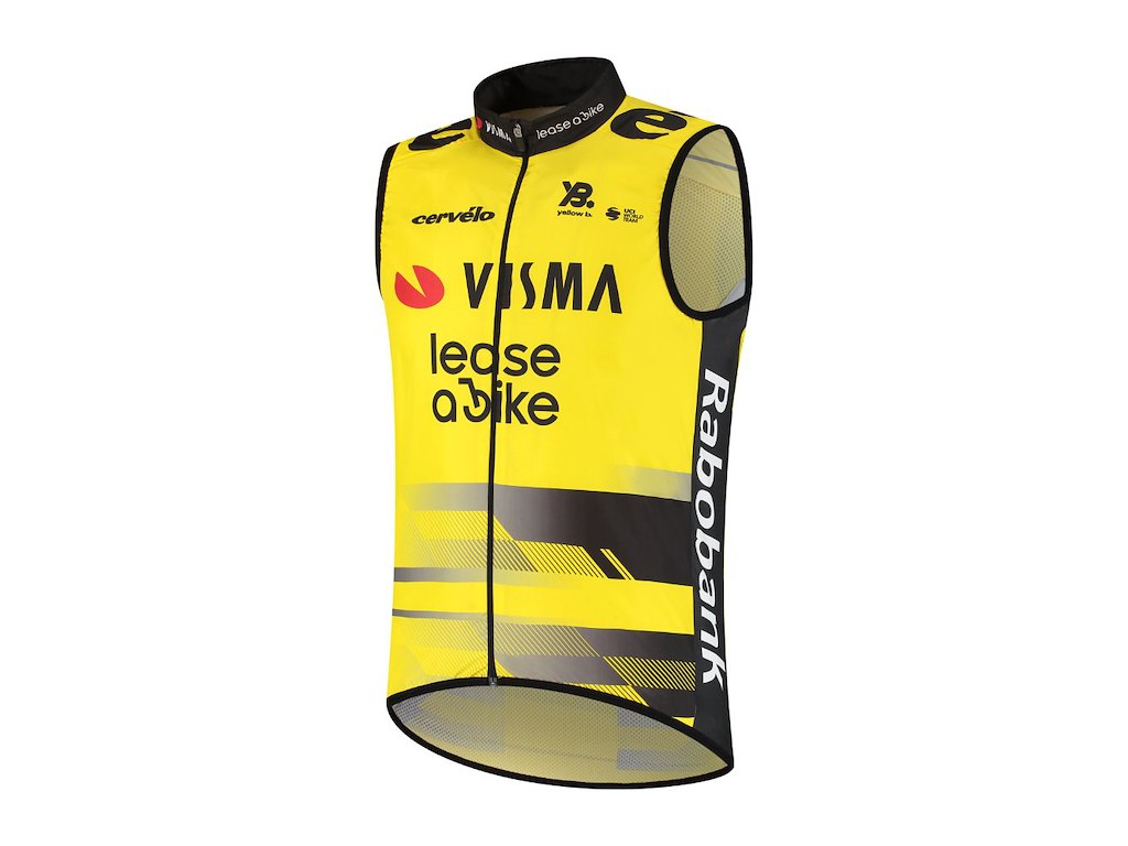 Team Visma Lease A Bike 2025 Replica Windbody Ii   Vindvest   Herre   Xs fra Rapidgear
