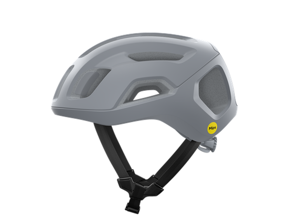 Ventral Air Mips Cykelhjelm   Mat Granit Grå   Str. 56 61 Cm fra Poc