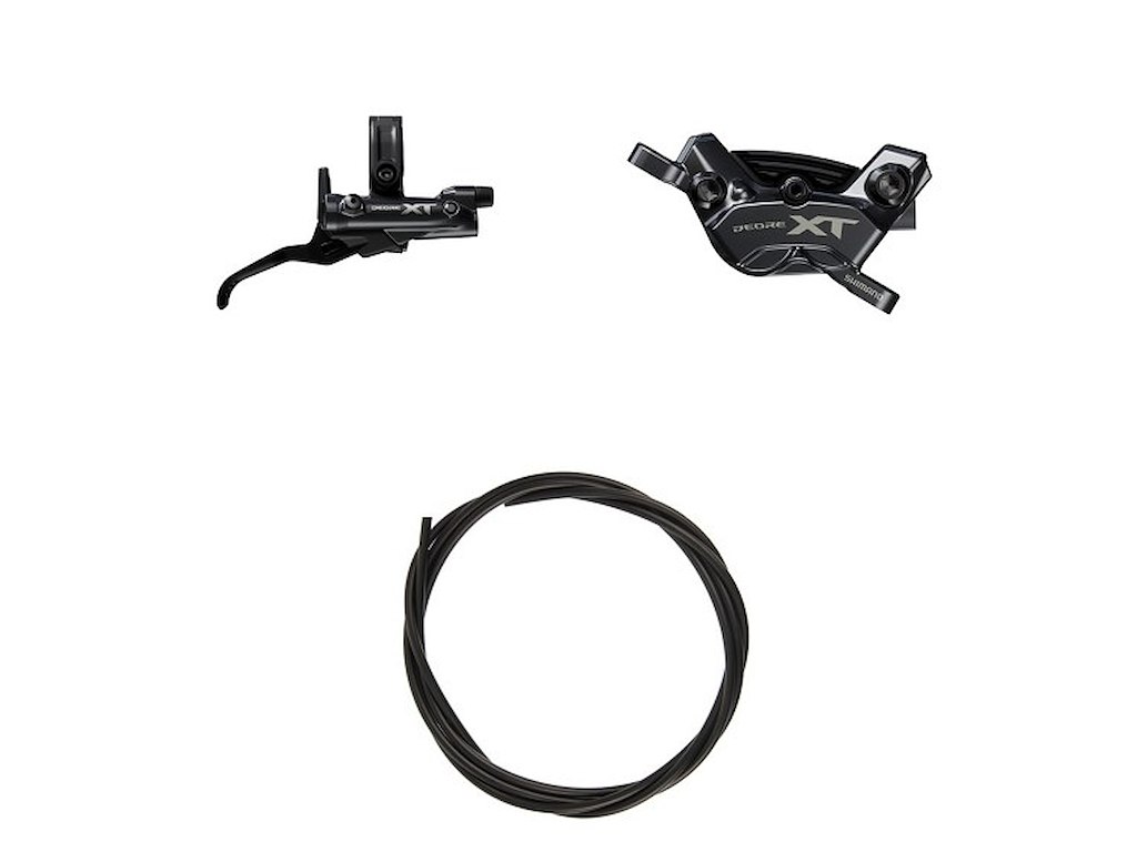 Xt M8220   Hydraulisk Bremsesæt Til Mtb   Bag Højre   4 Piston fra Shimano