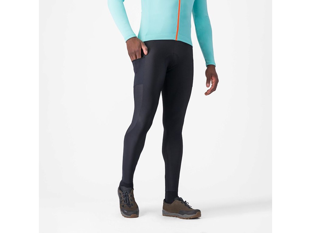 Unlimited Bibtights   Cykelbukser M Pude   Sort   M fra Castelli