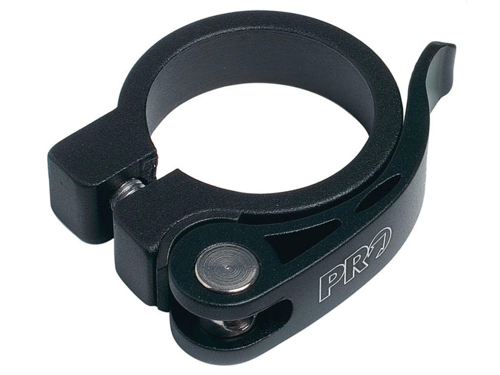 Sadelrørsklampe   Med ø34,9 Mm Sort Quick Release fra Pro