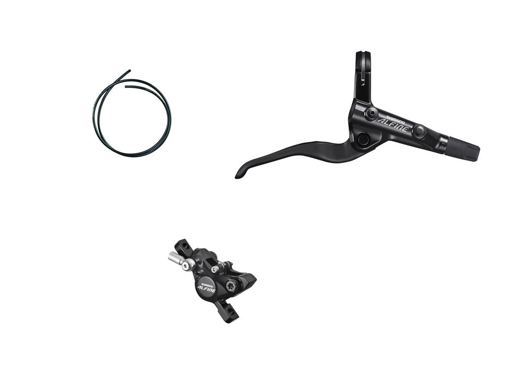 Alfine   Bremsesæt Br S700 Sort Hydraulisk Komplet Til Bag fra Shimano