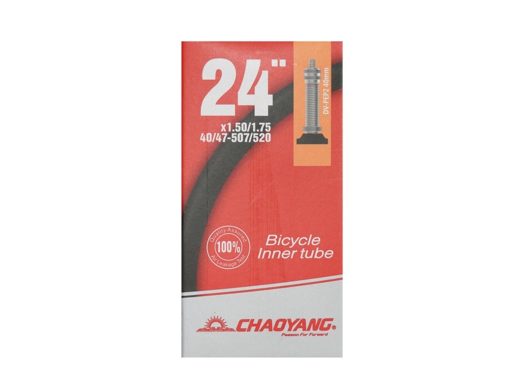 Slange 24 X 1.50 1.75 Med 40mm Lang Dunlop Ventil fra Chaoyang
