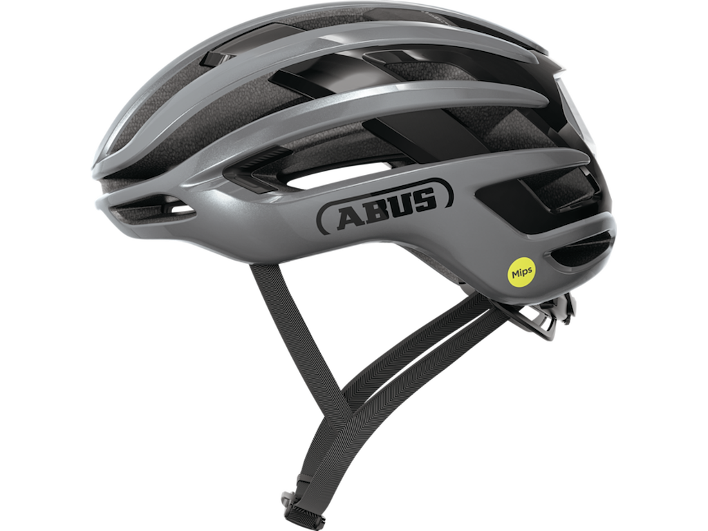 Airbreaker 2.0 Mips   Cykelhjelm   Graphite Silver   M fra Abus