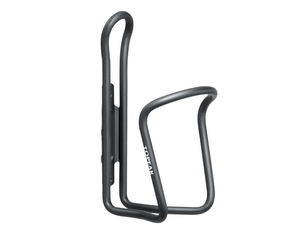 Shuttle Cage Al Flaskeholder   Aluminium   Sort fra Topeak