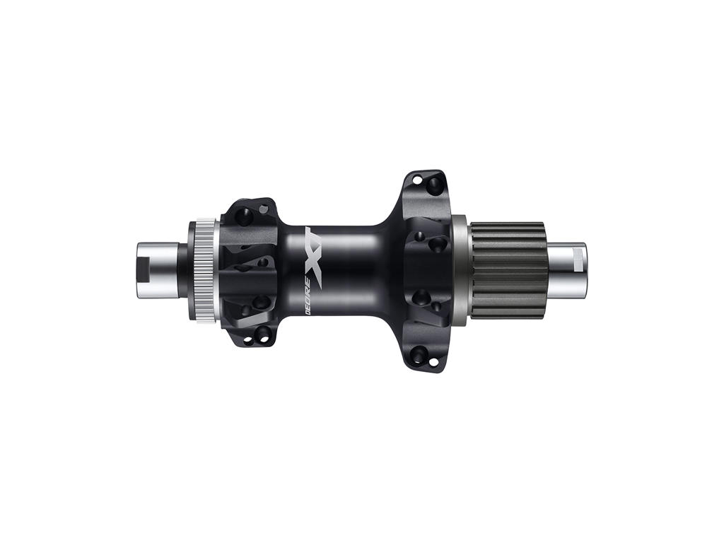 Xt M8110b   Bagnav E Thru 148mm   12 Gear   Disk Center Lock   28 Eger Streight Pull fra Shimano