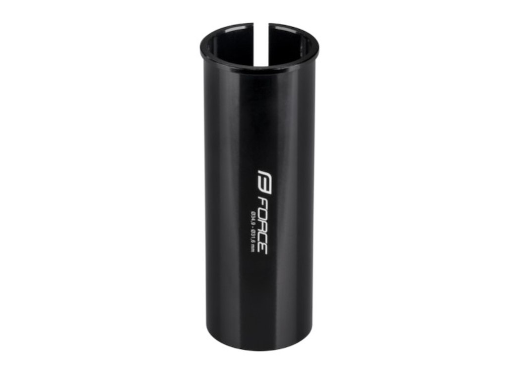 Adapter Til Sadelpind 30,9 27,2 Mm Sort fra Force