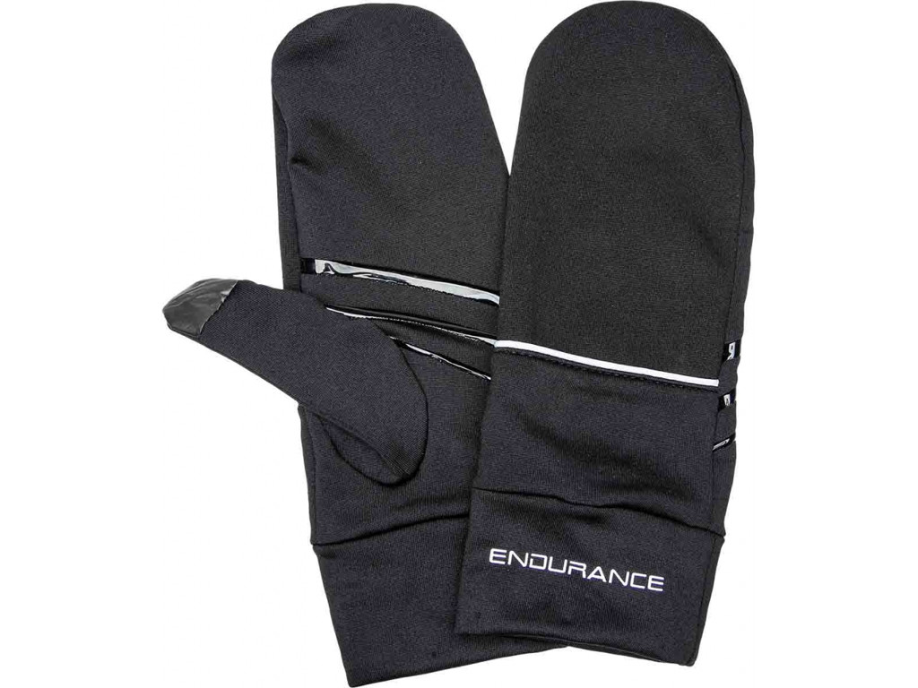 Zanny   Løbehandsker   Black    Str. Xs fra Endurance