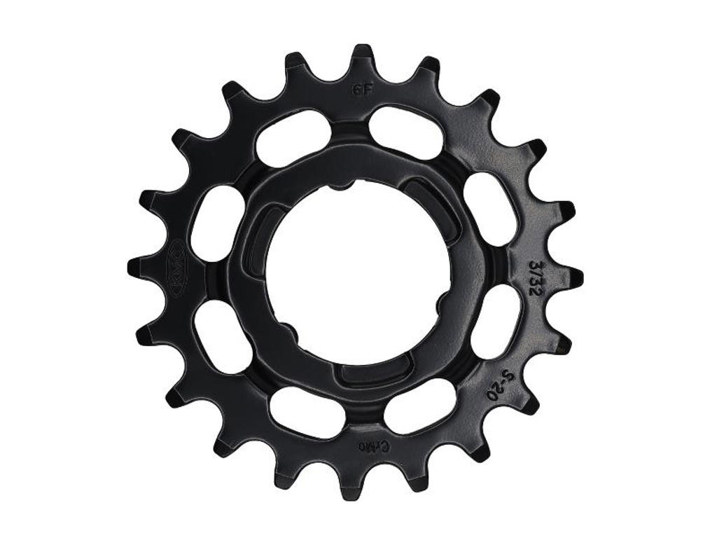 Gearhjul   3 32   20t   Til Shimano   Sort fra Kmc