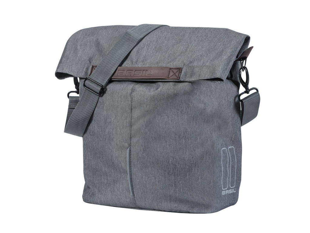 City   Cykeltaske Til Bag   14 16 Liter   Grey fra Basil