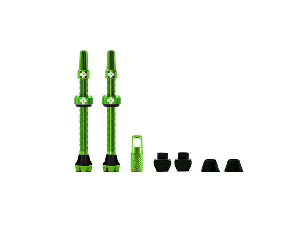 Muc Off   Tubeless Ventiler   60mm Lange   Grøn   2 Stk. fra Muc-off